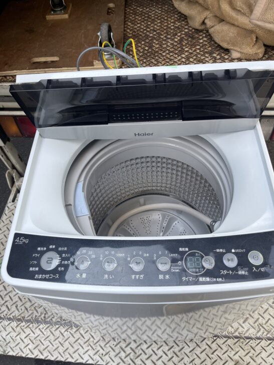 国外産メーカー(Haier)洗濯機 JW-C45D 2020年製をさいたま市にて 国外産メーカー(Haier)洗濯機 JW-C45D 2020年製をさいたま市にて