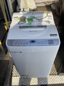 SHARP(シャープ)5.5㎏ 電気洗濯乾燥機 ES-TX5C-S 2019年製