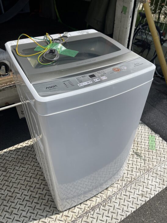 AQUA（アクア）5.0㎏ 全自動洗濯機 AQW-S5M(W) 2022年製