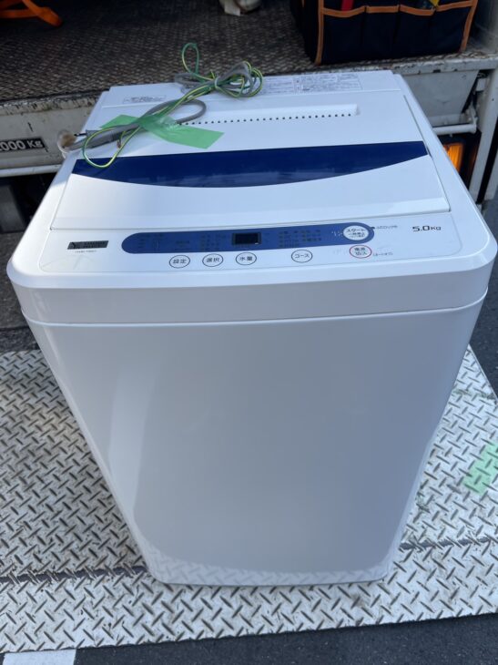YAMADA（ヤマダ）5.0㎏ 全自動洗濯機 YWM-T50G1 2019年製