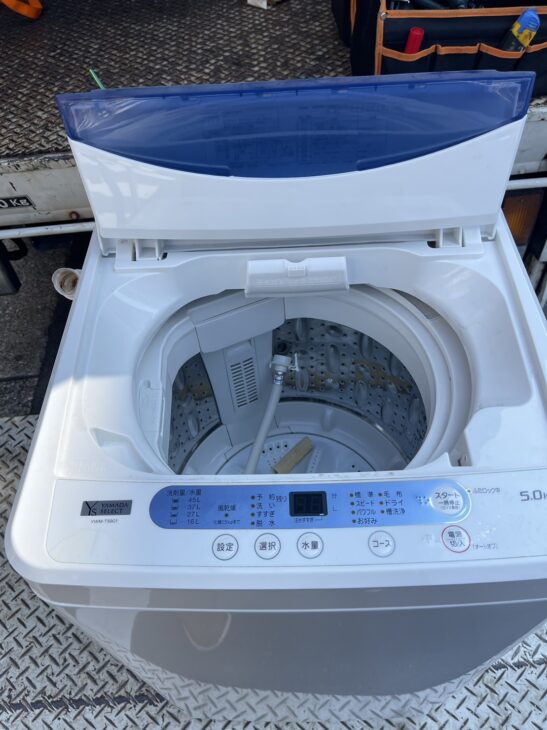 墨田区にて拝見！ヤマダ 洗濯機 YWM-T50G1 2019年製（出張買取 