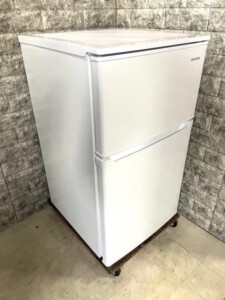 IRIS OHYAMA(アイリスオーヤマ) 2ドア冷蔵庫 IRSD-9B-W 2022年式