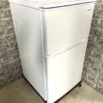 IRIS OHYAMA（アイリスオーヤマ） 2ドア冷蔵庫 IRSD-9B-W 2022年式