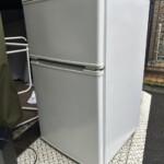 U-ING（ユーイング）90L 2ドア冷蔵庫 UR-D90J（W) 2018年製