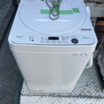 SHARP(シャープ) 5.0kg 全自動洗濯機 ES-GE5E-W 2021年製