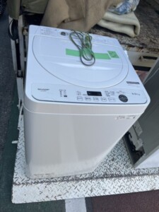 SHARP(シャープ) 5.0kg 全自動洗濯機 ES-GE5E-W 2021年製