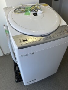 SHARP(シャープ)8.0キロ 電気洗濯乾燥機 ES-TX8C-W 2019年製