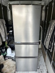 Hisense(ハイセンス)360L 3ドア冷蔵庫 HR-D3601S 2021年製