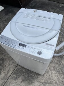 SHARP(シャープ)7.0㎏ 全自動洗濯機 ES-GE7E-W 2021年製