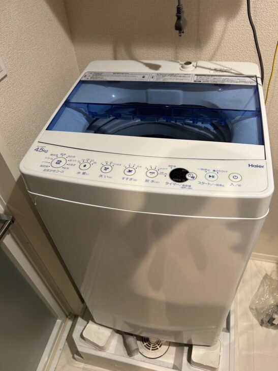 Haier（ハイアール） 全自動洗濯機 4.5kg JW-C45FK 2021年製