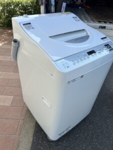 SHARP(シャープ) 全自動洗濯機 5.0kg ES-TX5E-S 2021年製