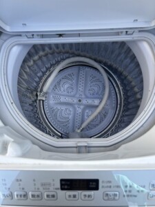 SHARP(シャープ) 全自動洗濯機 5.0kg ES-TX5E-S 2021年製