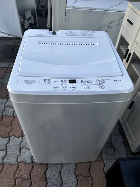 YAMADA（ヤマダ） 6.0kg 全自動洗濯機 YWM-T60H1 2023年式