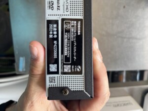 TOSHIBA(東芝) ブルーレイレコーダー DBR-W2010 2022年製