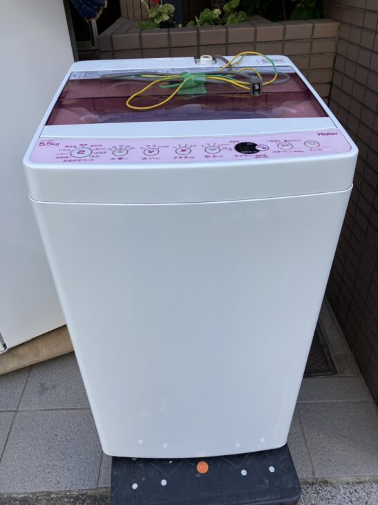 Haier（ハイアール）5.5kg 全自動洗濯機 JW-C55CK 2018年製