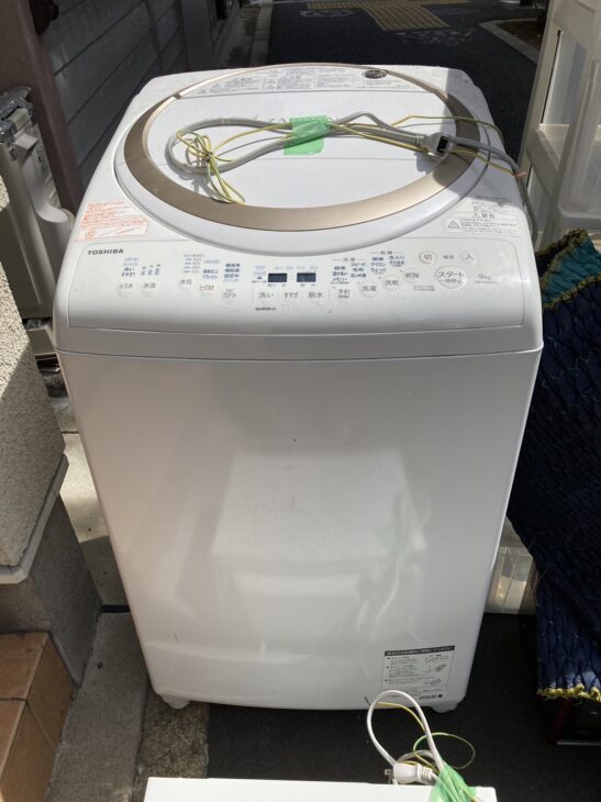 TOSHIBA（東芝）9.0㎏ 電気洗濯乾燥機 AW-9VE6（N) 2018年製