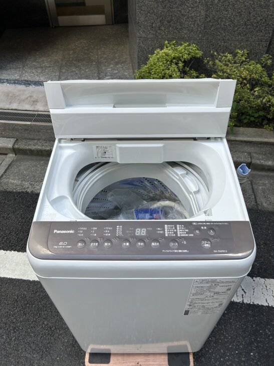 狛江市【高価買取】パナソニック製洗濯機 NA-F60PB13 2019年製 ｜出張 