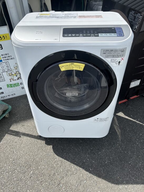 激安洗濯機送料設置無料⭐️日立ドラム式電気洗濯乾燥機⭐️ ⭐️BD-NV110BL⭐️