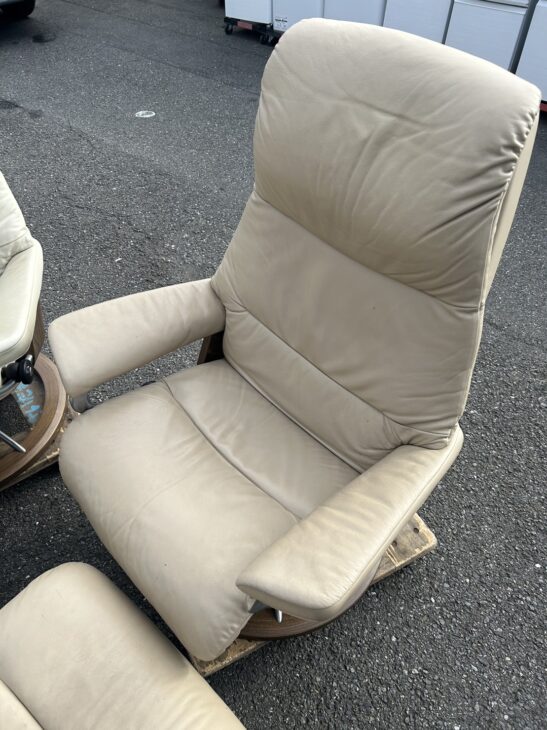 エコーネス　　オットマン（本体別売り） Ekornes (エコーネス) ストレスレスチェア ライトグレー