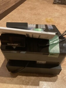 SHARP(シャープ)電子レジスタ XE-A307-B