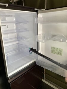 SHARP(シャープ) 3ドア冷蔵庫 SJ-GW35G-R 2021年製