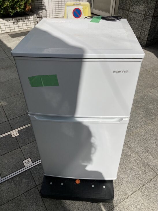 IRIS OHYAMA(アイリスオーヤマ) 2ドア冷蔵庫 IRSD-9B-W 2021年製
