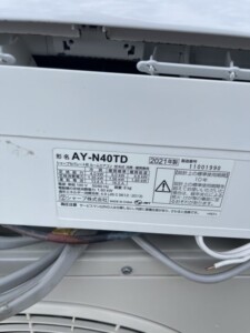 SHARP(シャープ) 4.0kw ルームエアコン AY-N40TD 2021年製
