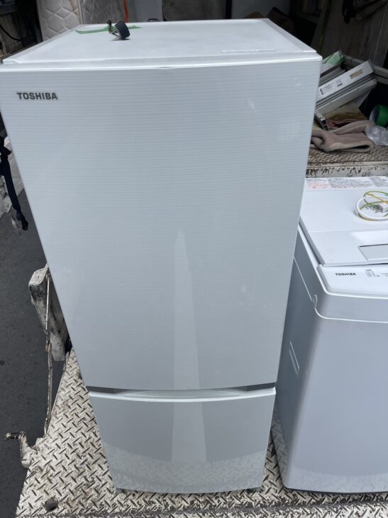 TOSHIBA（東芝）153L 2ドア冷蔵庫 GR-M15BS(W) 2018年製
