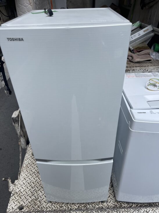 冷蔵庫　TOSHIBA GR-M15BS(W) 2018年製