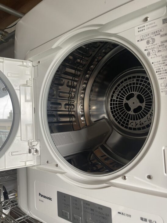 パナソニック 衣類乾燥機 NH-D503 高年式　23年製 Panasonic 衣類乾燥機 5kg パナソニック NH-D503-W ホワイト