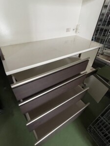 NITORI(ニトリ)キッチンボード アリシア 120KB-DBR