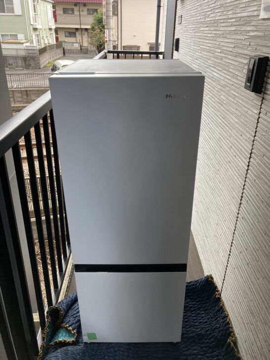 Hisense（ハイセンス）162L 2ドア冷蔵庫 HR-D16F 2022年製