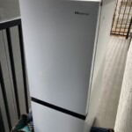 Hisense（ハイセンス）162L 2ドア冷蔵庫 HR-D16F 2022年製