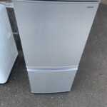 SHARP（シャープ） 2ドア冷蔵庫 SJ-D14D-S 2018年製