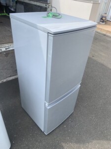 SHARP(シャープ) 2ドア冷蔵庫 SJ-D14D-S 2018年製