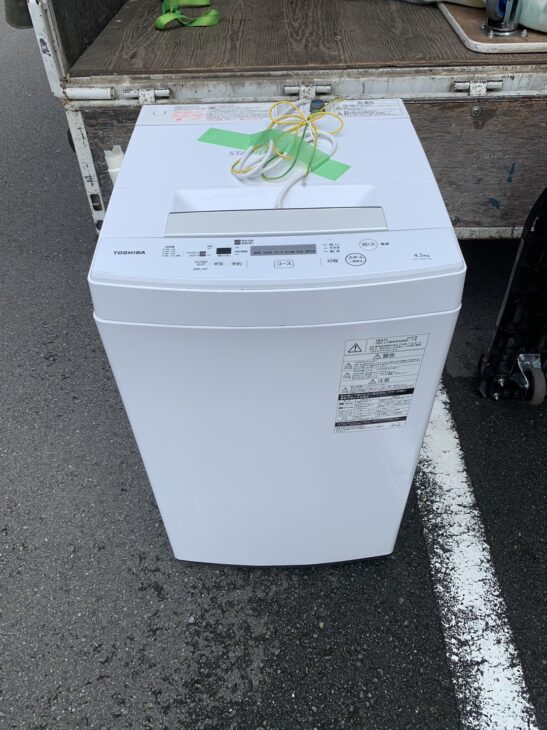 TOSHIBA(東芝) 4.5kg 全自動洗濯機 AW-45M7 2020年製