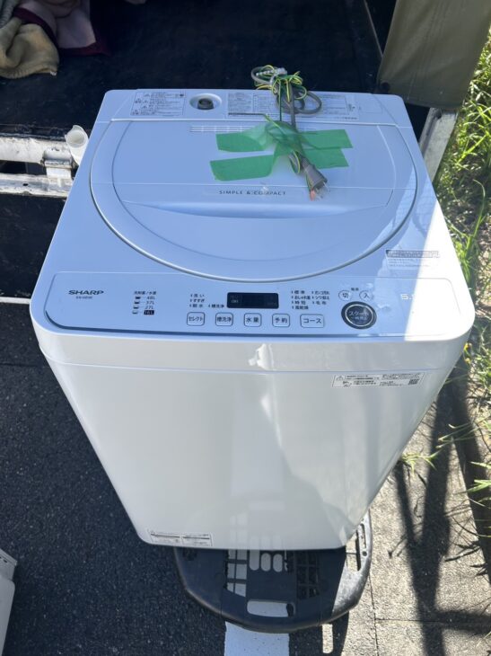 SHARP（シャープ） 全自動洗濯機 5.0kg ES-GE5E 2021年製