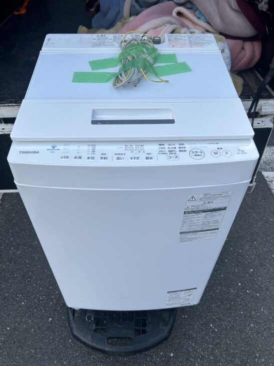 東芝 ザブーン ウルトラファインバブル 全自動洗濯機 AW-7D8(W)-