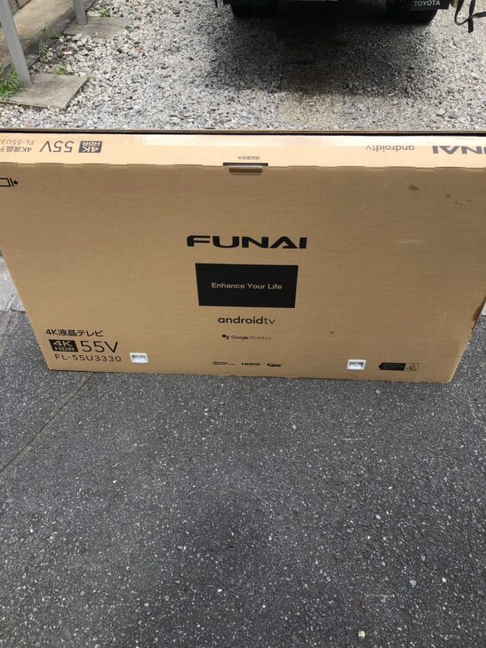 FUNAI（フナイ）55型4K液晶テレビ FL-55U3330 2020年製