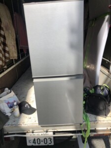 AQUA(アクア)126L 2ドア冷蔵庫 AQR-13M(S) 2022年製