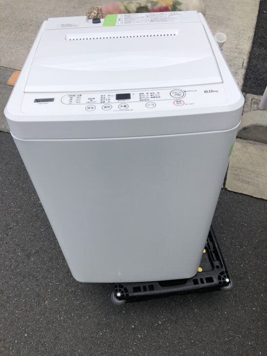 YAMADA（ヤマダ）6.0キロ 全自動洗濯機 YWM-T60H1 2022年製