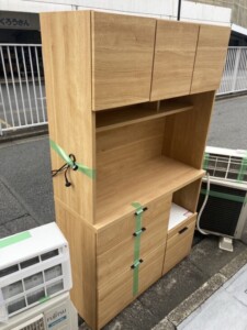 NITORI(ニトリ)キッチンボード エトナ105KB ライトブラウン