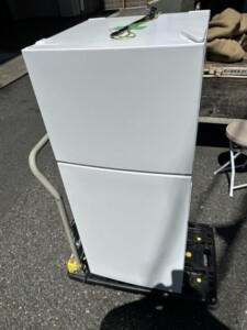 maxzen(マクスゼン)118L 2ドア冷蔵庫 JR118ML01WH 2020年製