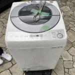 SHARP(シャープ) 8.0kg 全自動洗濯機 ES-GV8C-S 2019年製
