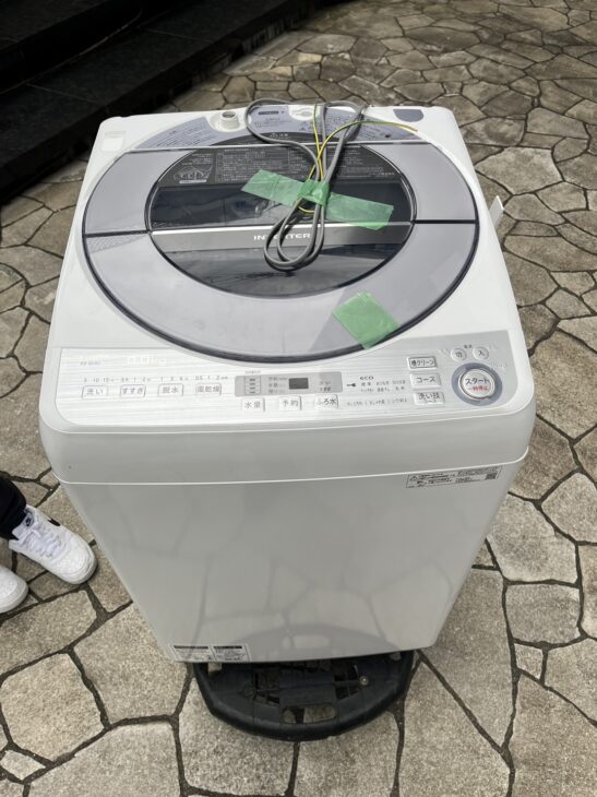 SHARP(シャープ) 8.0kg 全自動洗濯機 ES-GV8C-S 2019年製