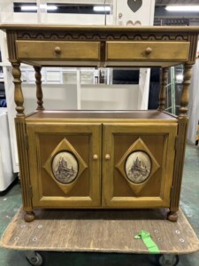 ノーブランド シェルフ サイドボード 2点セット アンティーク