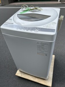 TOSHIBA(東芝) 5.0kg 全自動洗濯機 AW-5G9(W) 2021年製