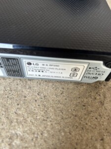 LG(エルジー)ブルーレイ&DVDプレイヤー BP250 2021年製