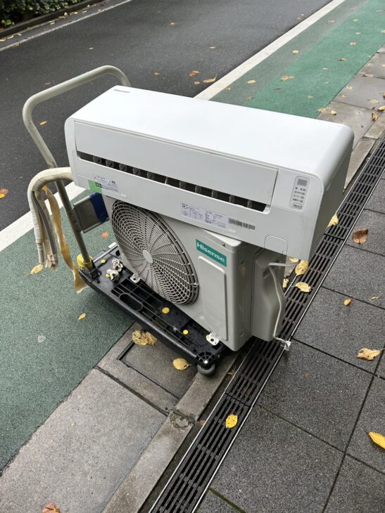 エアコン HA-S22D-W 2021年製 ハイセンスを横須賀市のお客様よりご用命
