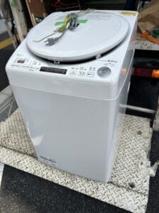 SHARP(シャープ)8.0キロ 電気洗濯乾燥機 ES-TX8E-W 2021年製